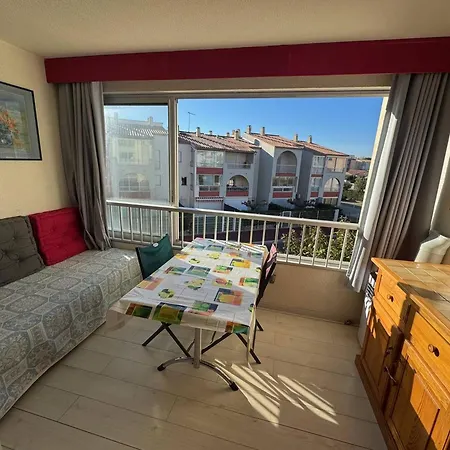T2 Au Cap D'agde Avec Piscine, Parking Proche Plages - Fr-1-749-77 Appartement