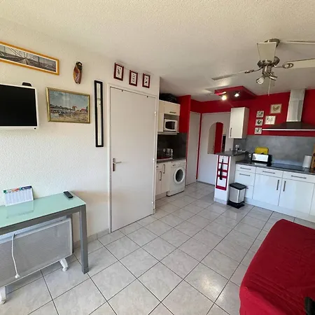 Appartement T2 Au Cap D'agde Avec Piscine, Parking Proche Plages - Fr-1-749-77 *